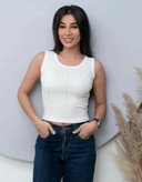 نمای جلو کراپ بیسیک نگینی