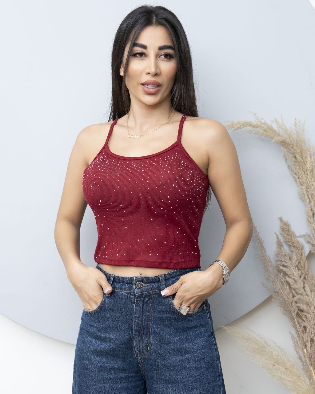 کراپ بندی پر نگین زنانه