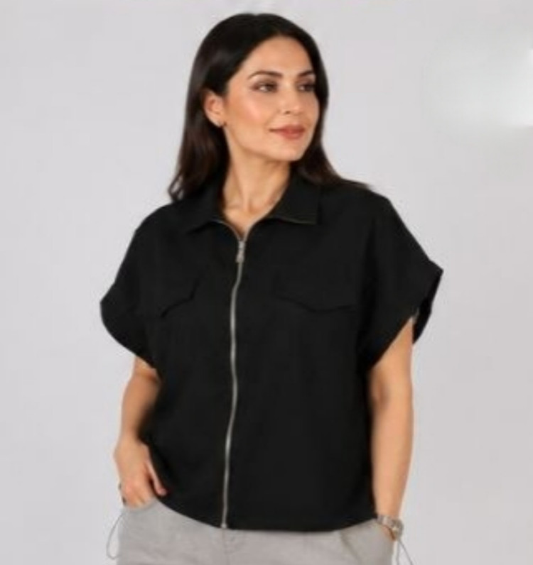 وست لینن زنانه آزاد آرسنا رنگ مشکی